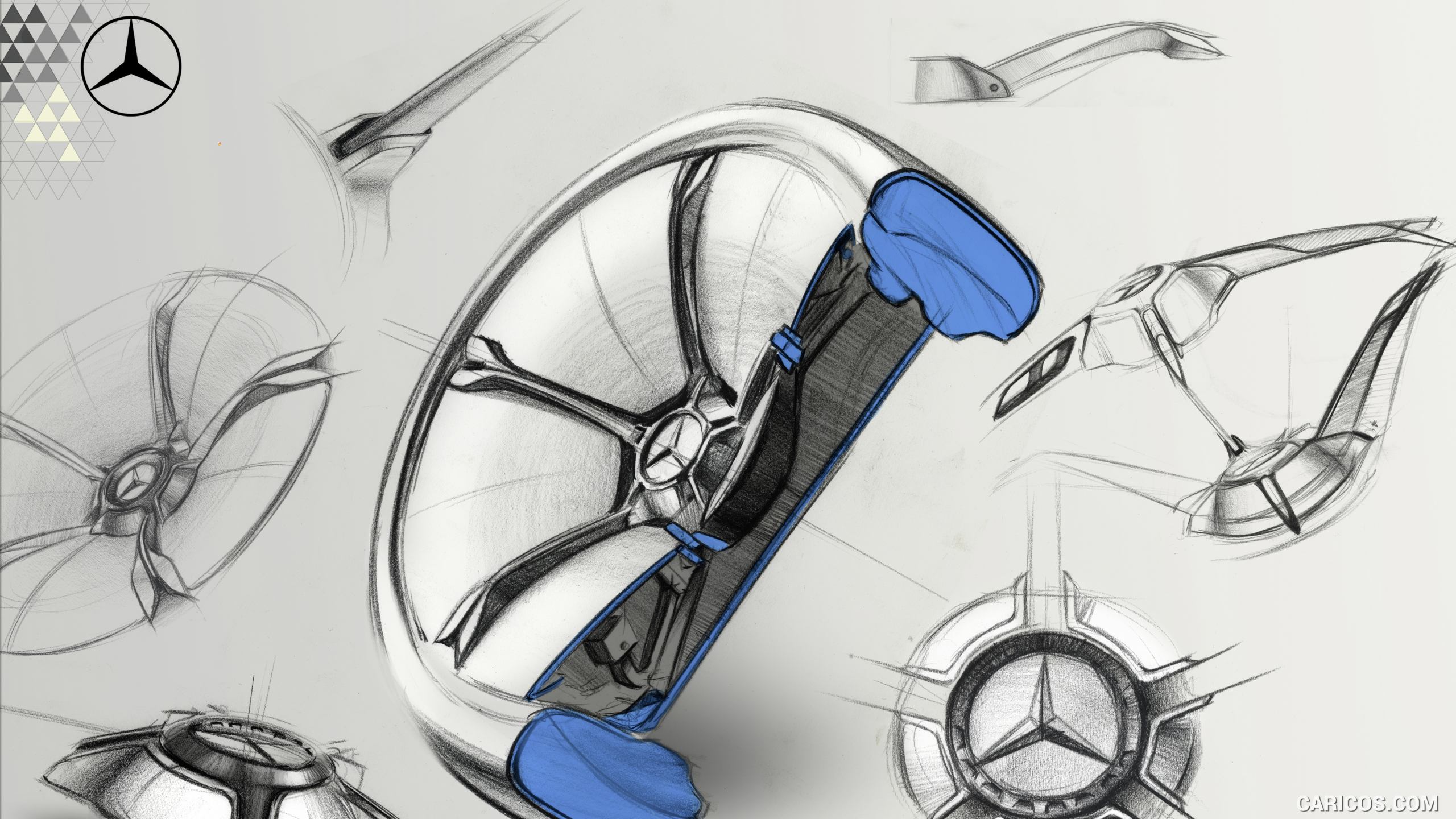 2015 Mercedes-Benz Concept IAA (Intelligent Aerodynamic Automobile) - Design Sketch, #45 of 49