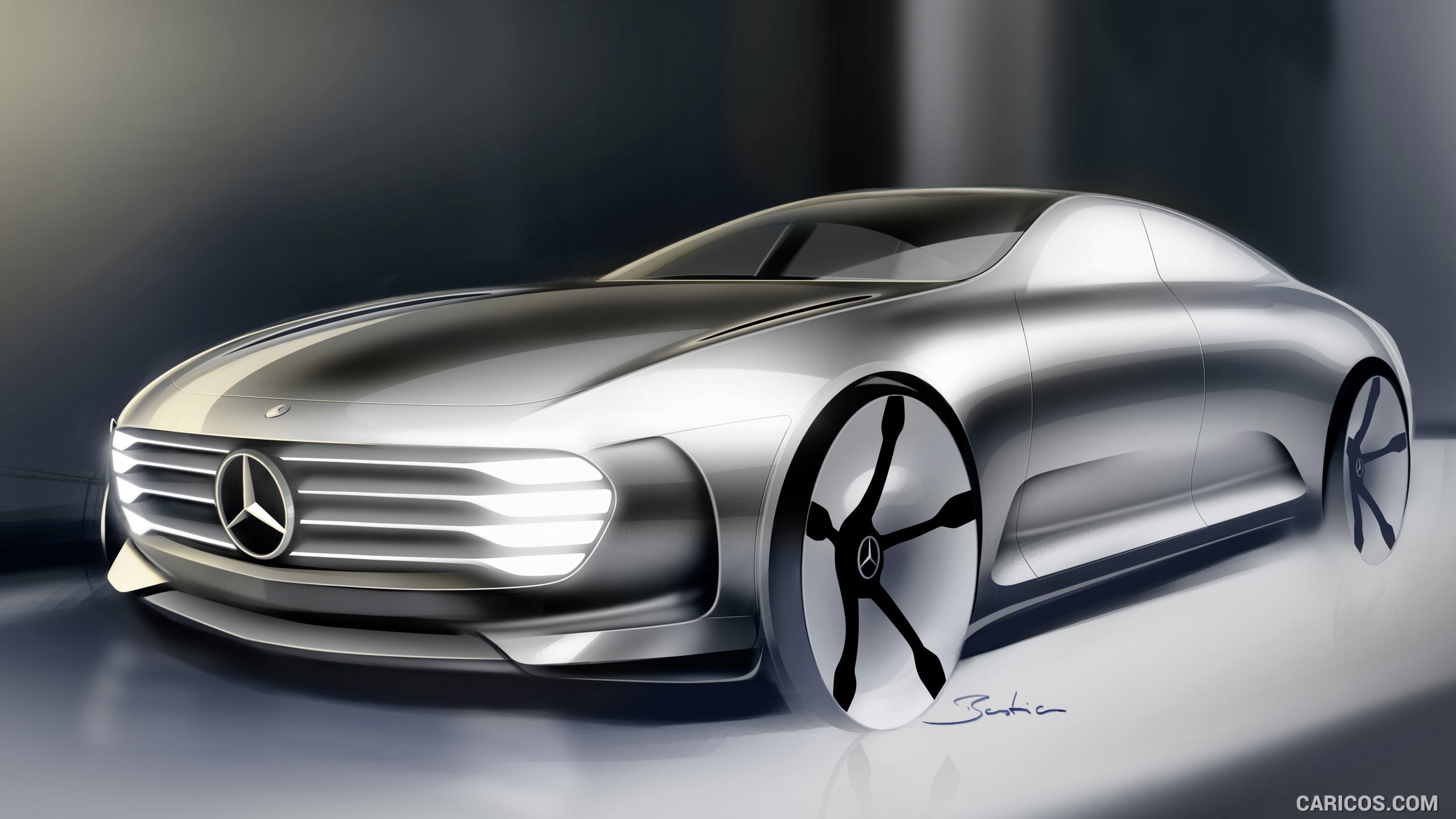 2015 Mercedes-Benz Concept IAA (Intelligent Aerodynamic Automobile) - Design Sketch, #48 of 49