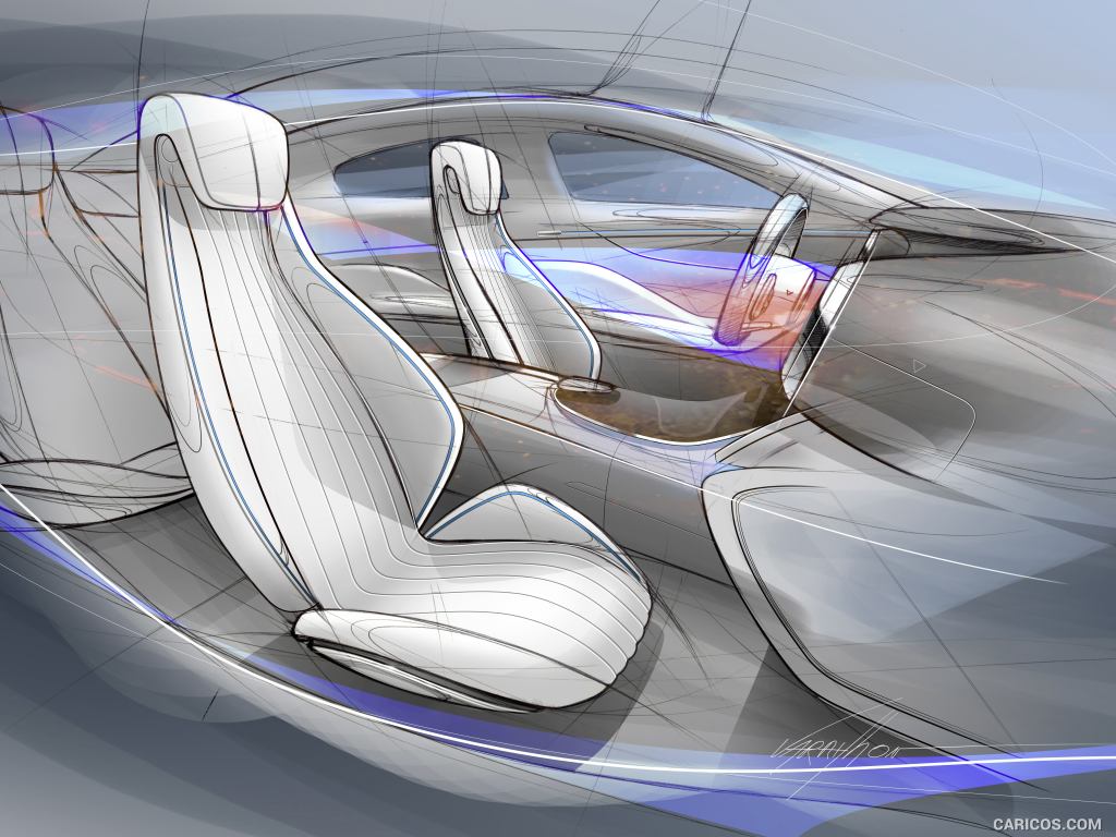 2015 Mercedes-Benz Concept IAA (Intelligent Aerodynamic Automobile) - Design Sketch