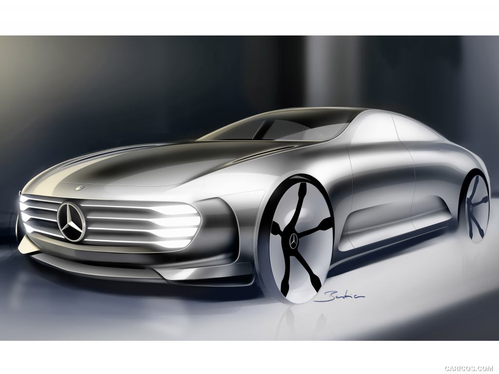 2015 Mercedes-Benz Concept IAA (Intelligent Aerodynamic Automobile) - Design Sketch