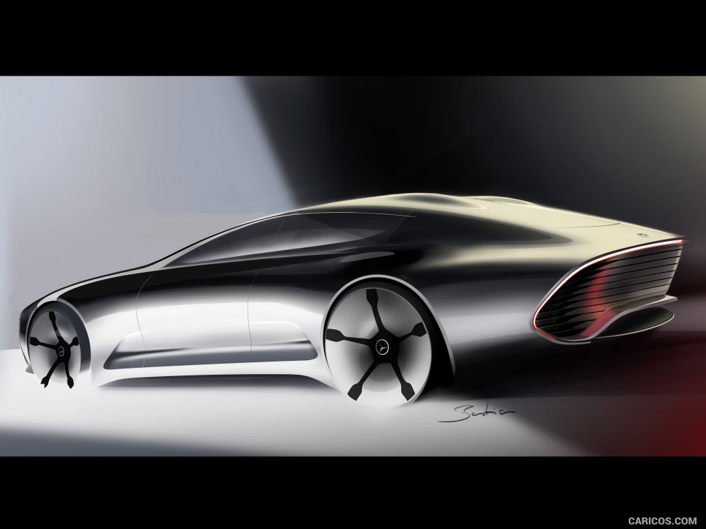 2015 Mercedes-Benz Concept IAA (Intelligent Aerodynamic Automobile) - Design Sketch