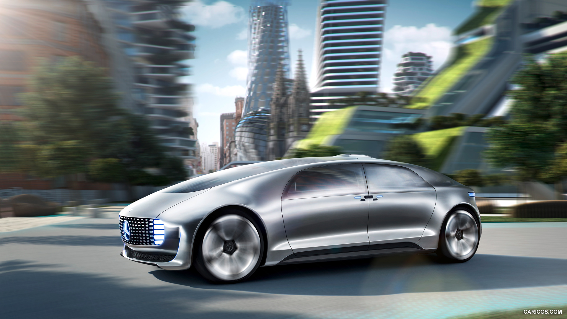 2015 Mercedes-Benz F 015 Luxury in Motion Concept  - Side, #1 of 92