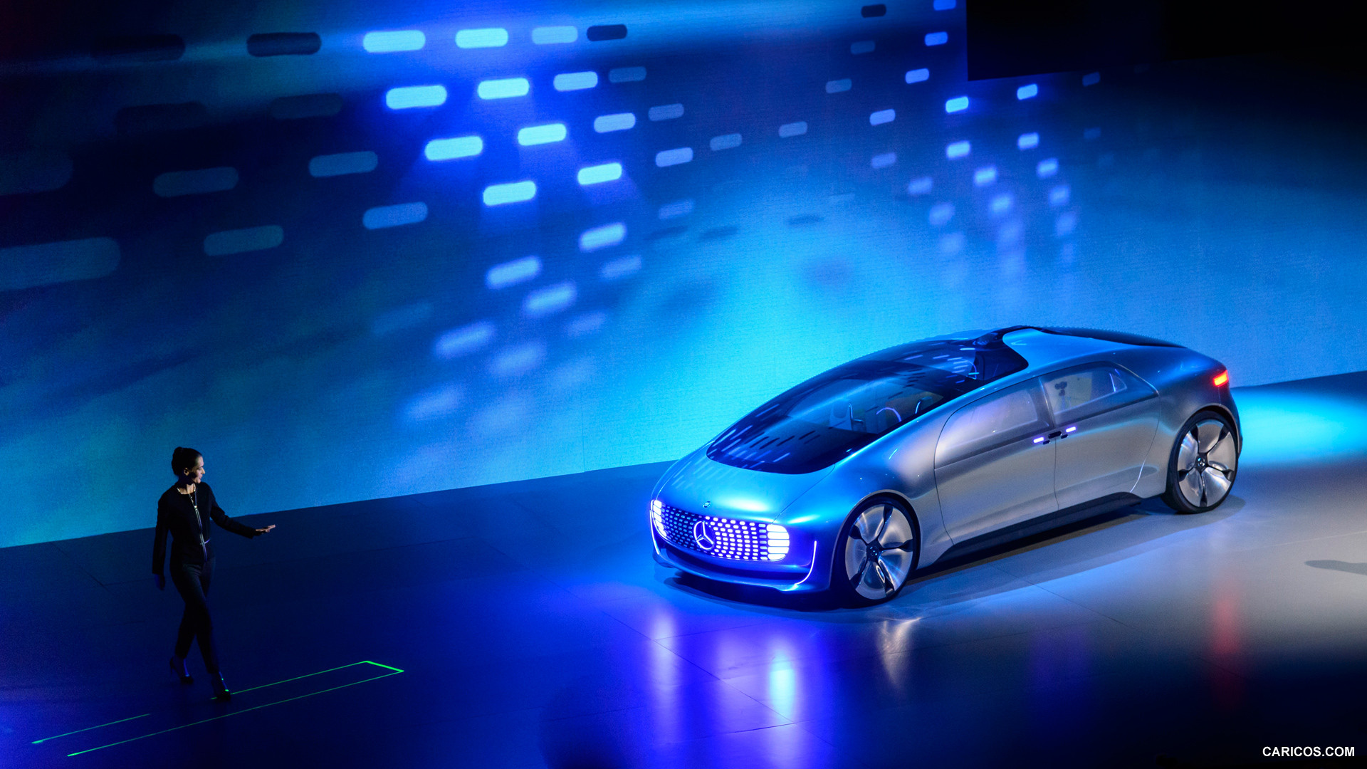2015 Mercedes-Benz F 015 Luxury in Motion Concept at CES - Front, #80 of 92