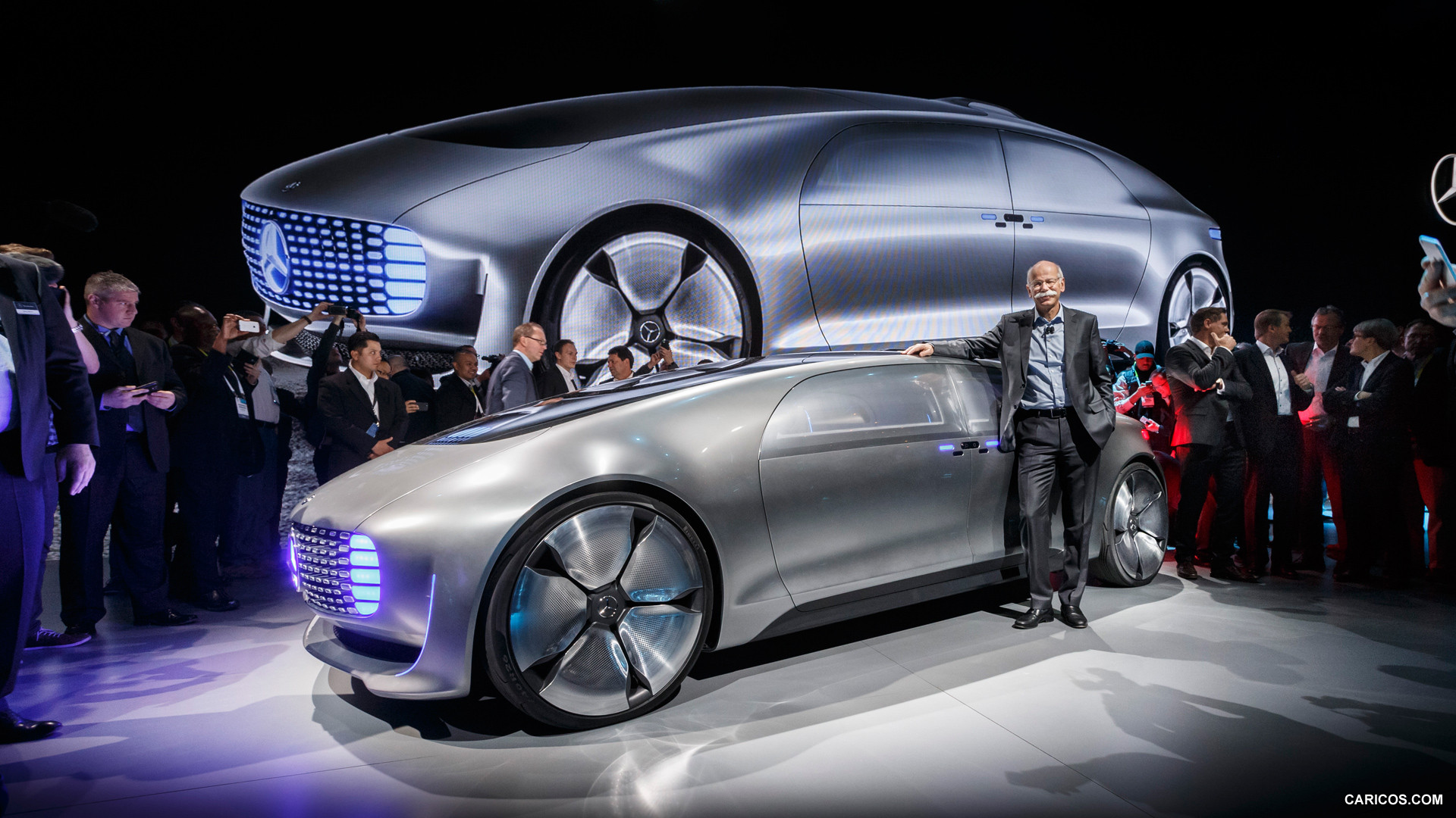 2015 Mercedes-Benz F 015 Luxury in Motion Concept at CES - Side, #90 of 92
