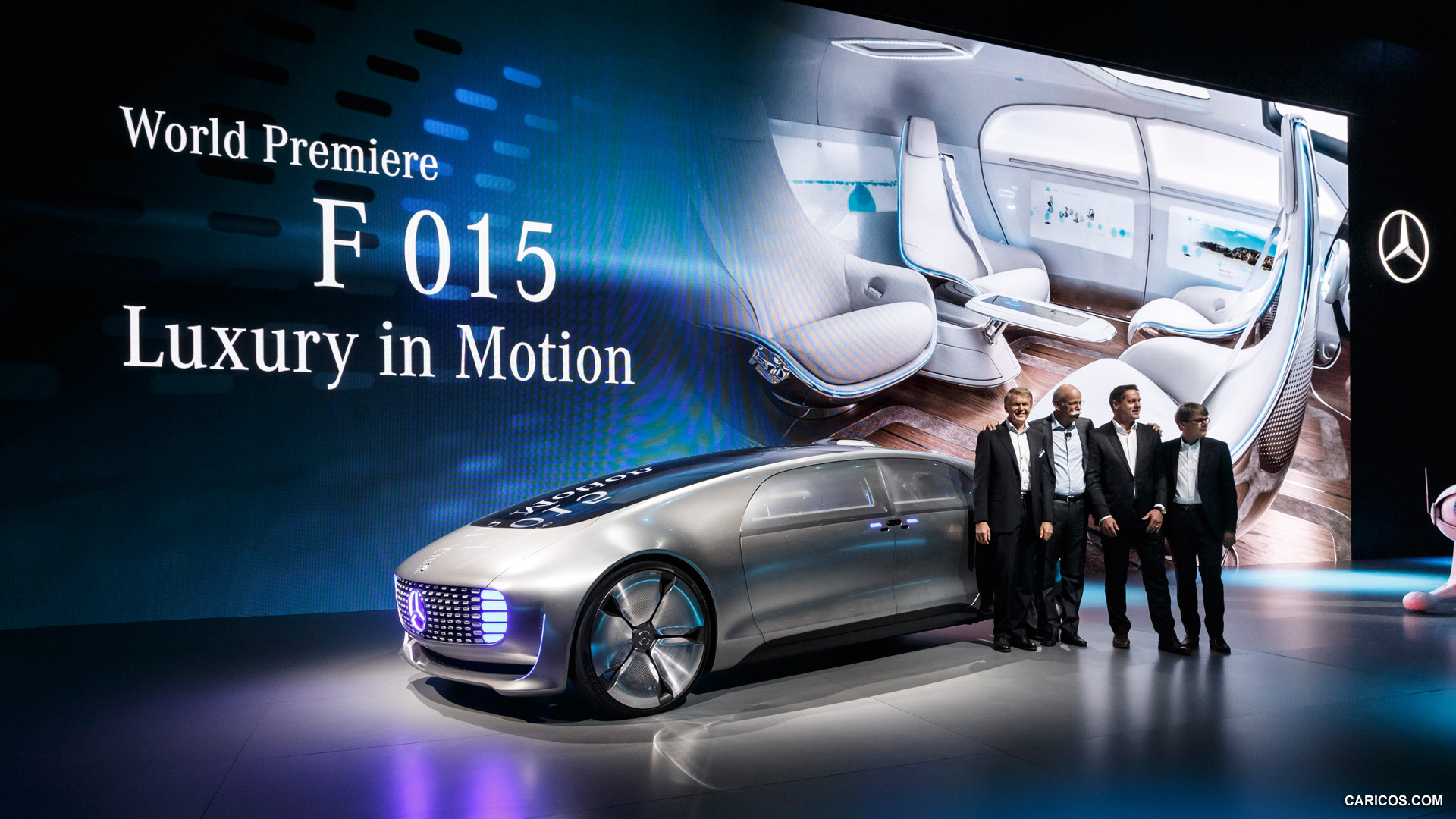 2015 Mercedes-Benz F 015 Luxury in Motion Concept at CES - Side, #91 of 92