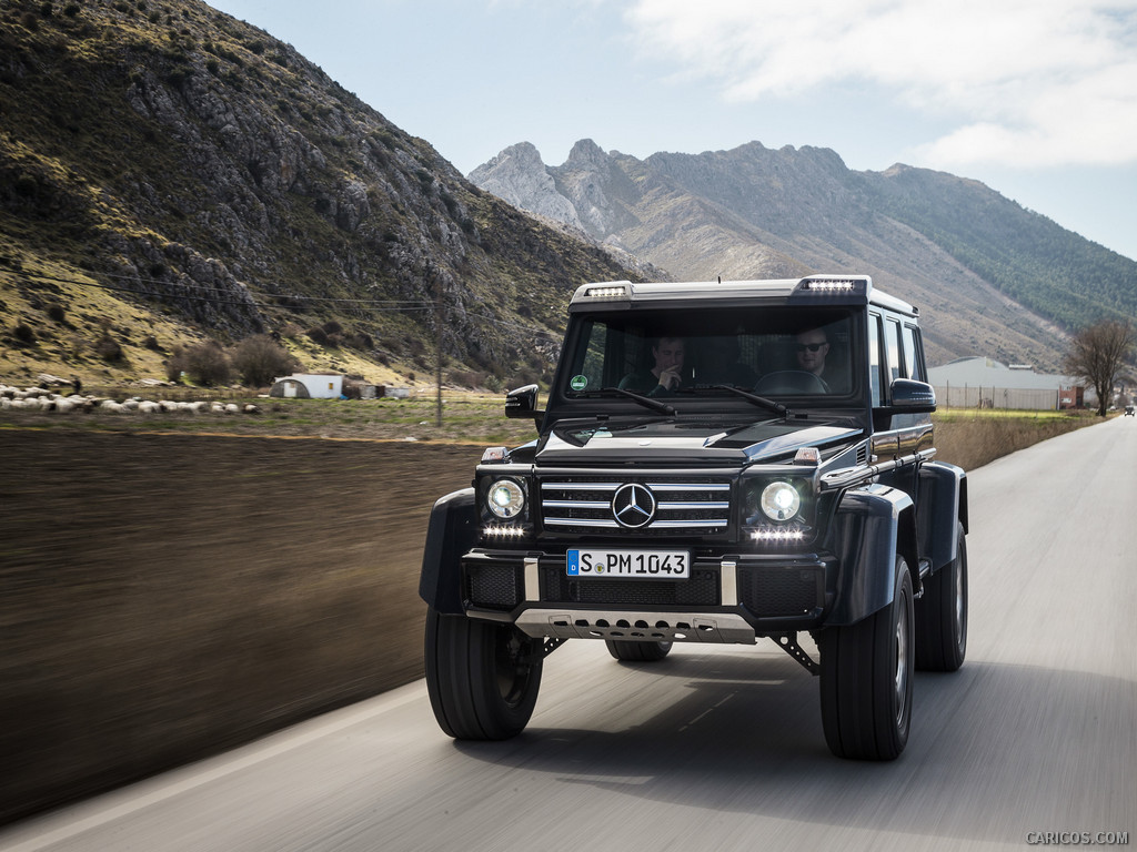 2015 Mercedes-Benz G500 4x4² Concept  - Front