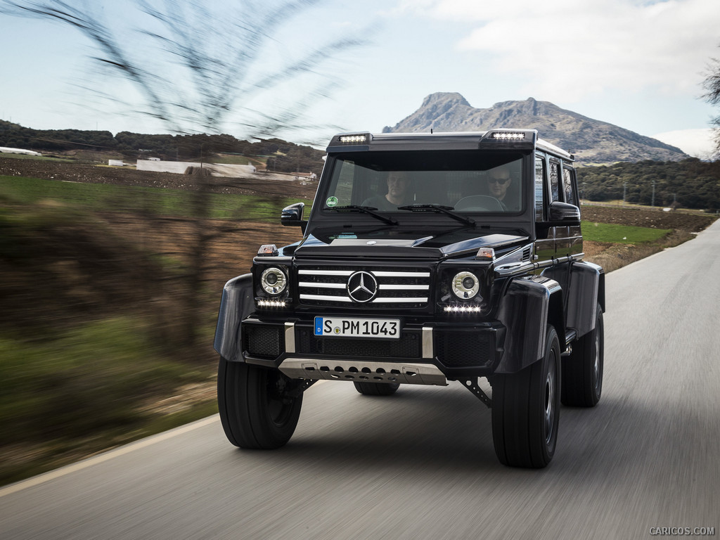 2015 Mercedes-Benz G500 4x4² Concept  - Front