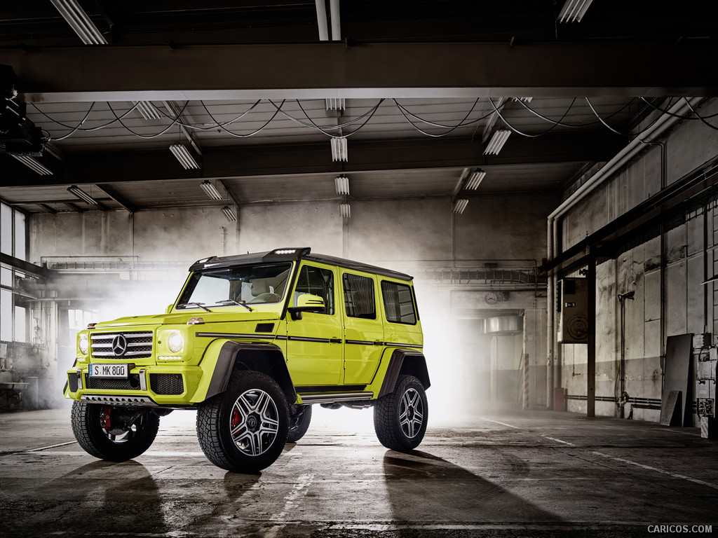 2015 Mercedes-Benz G500 4x4² Concept  - Front