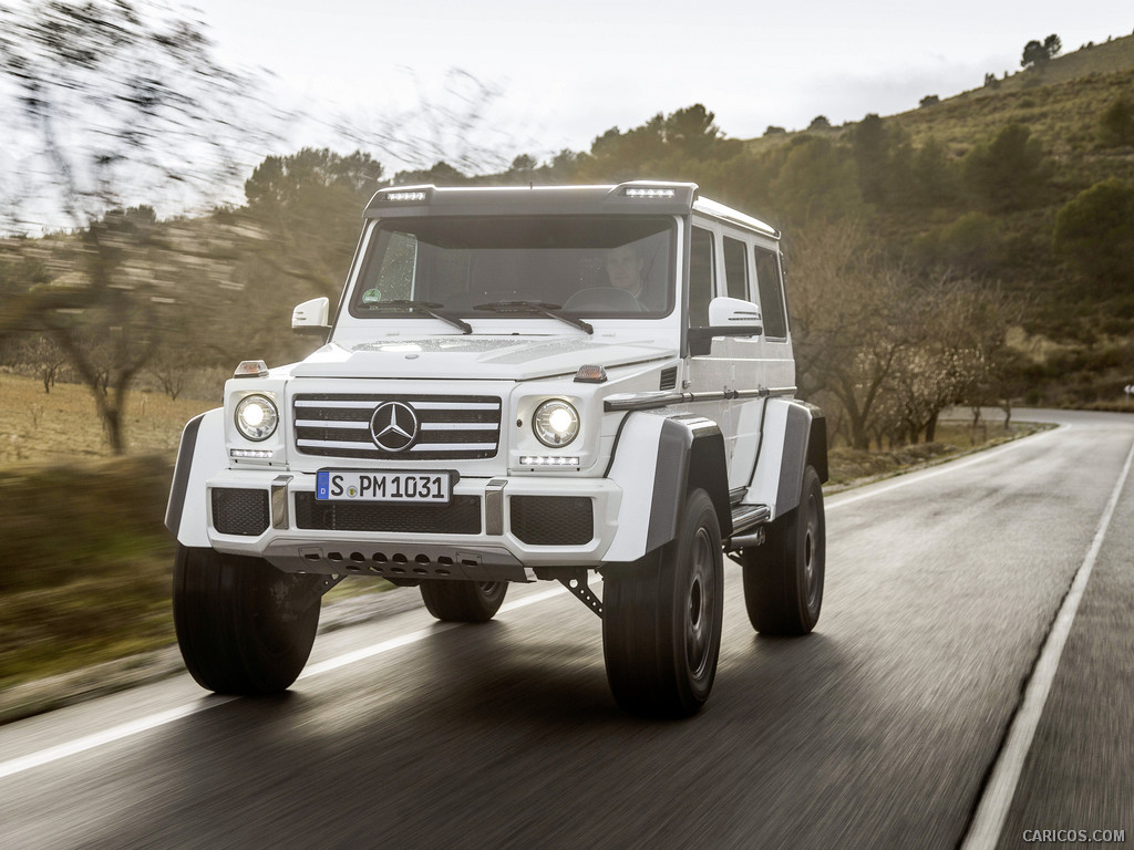 2015 Mercedes-Benz G500 4x4² Concept  - Front