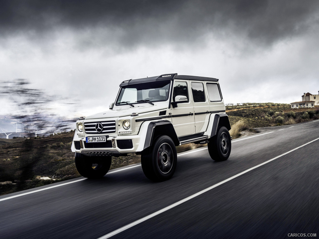 2015 Mercedes-Benz G500 4x4² Concept  - Front