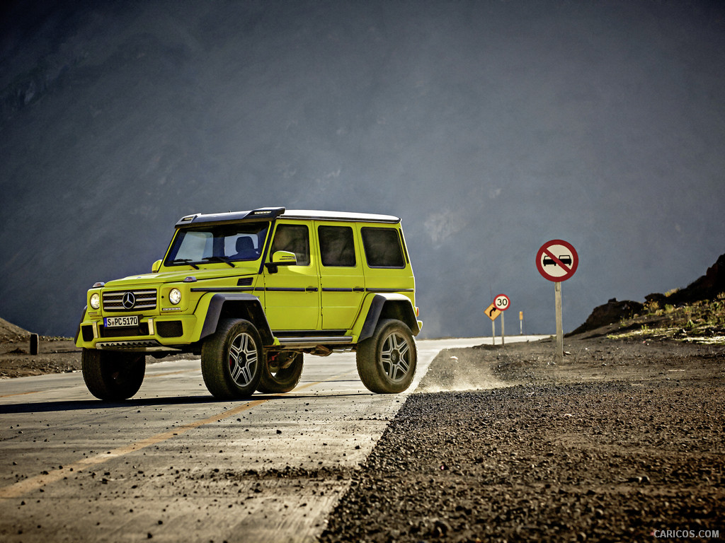 2015 Mercedes-Benz G500 4x4² Concept  - Front