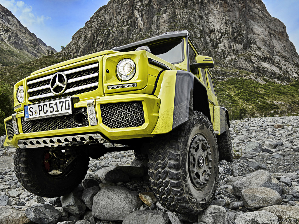 2015 Mercedes-Benz G500 4x4² Concept  - Off-Road