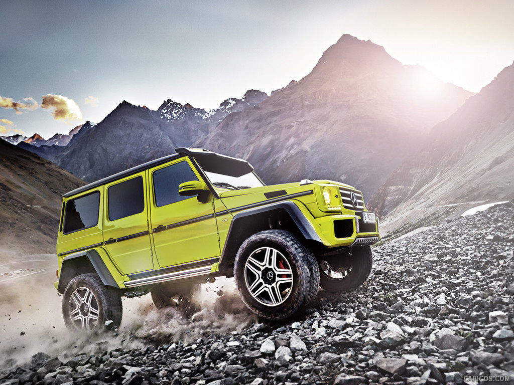 2015 Mercedes-Benz G500 4x4² Concept  - Off-Road