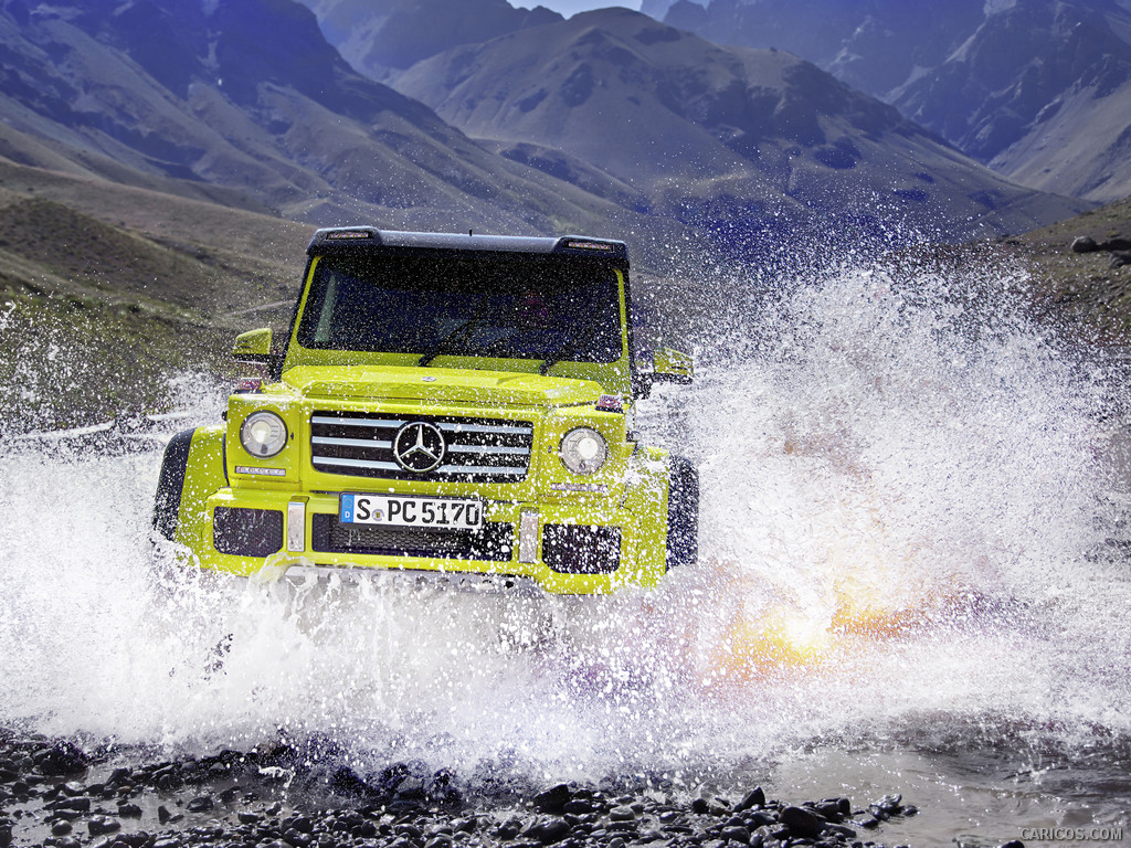 2015 Mercedes-Benz G500 4x4² Concept  - Off-Road