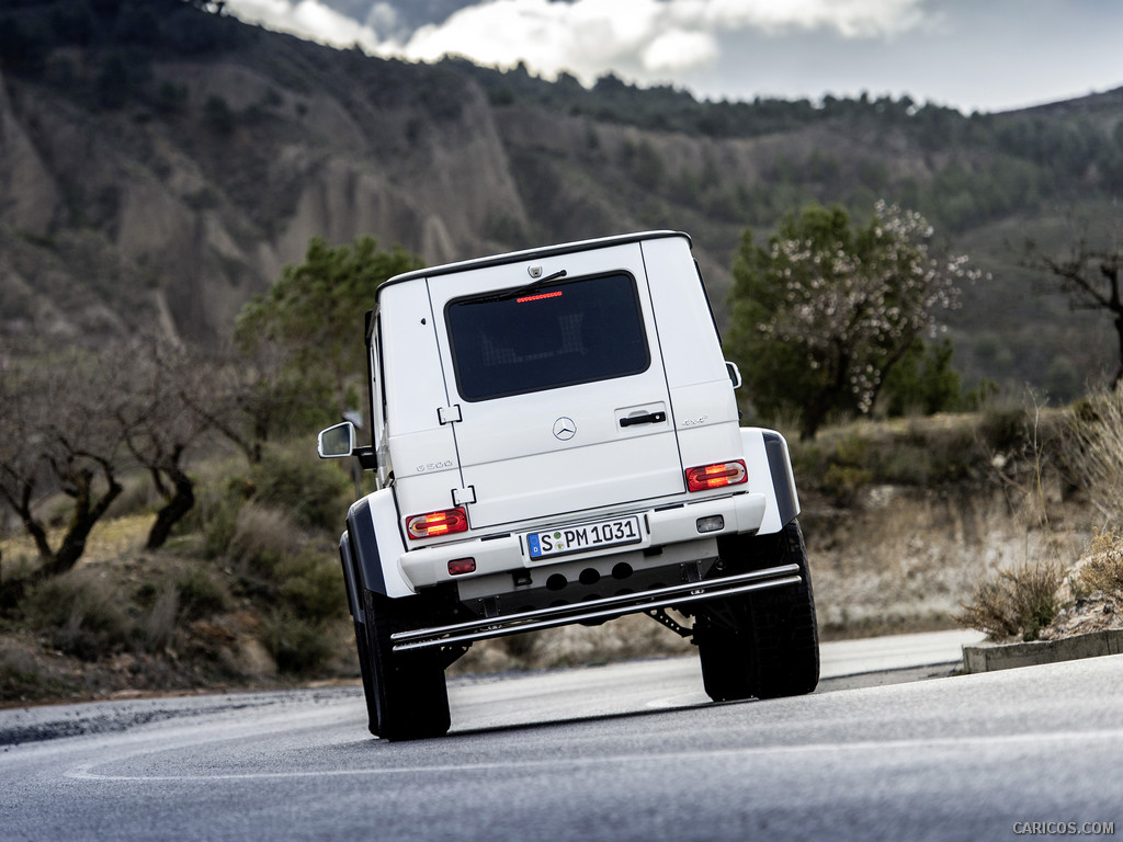 2015 Mercedes-Benz G500 4x4² Concept  - Rear