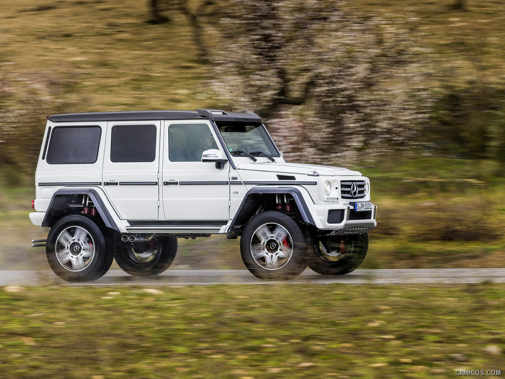 2015 Mercedes-Benz G500 4x4² Concept  - Side