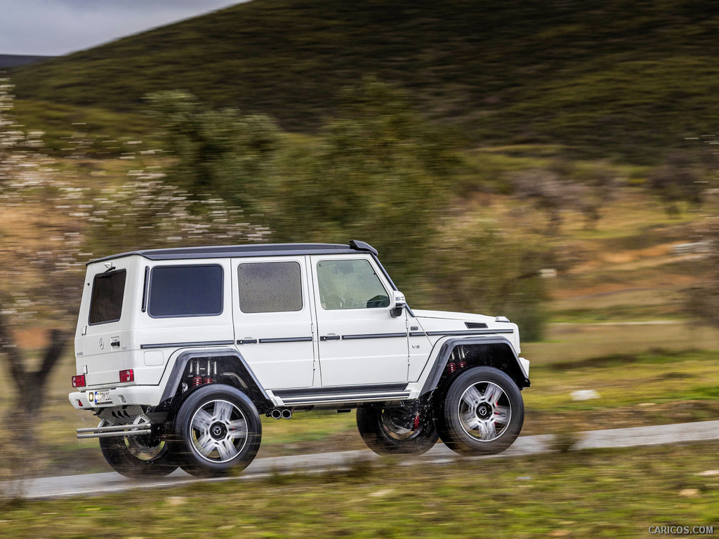 2015 Mercedes-Benz G500 4x4² Concept  - Side