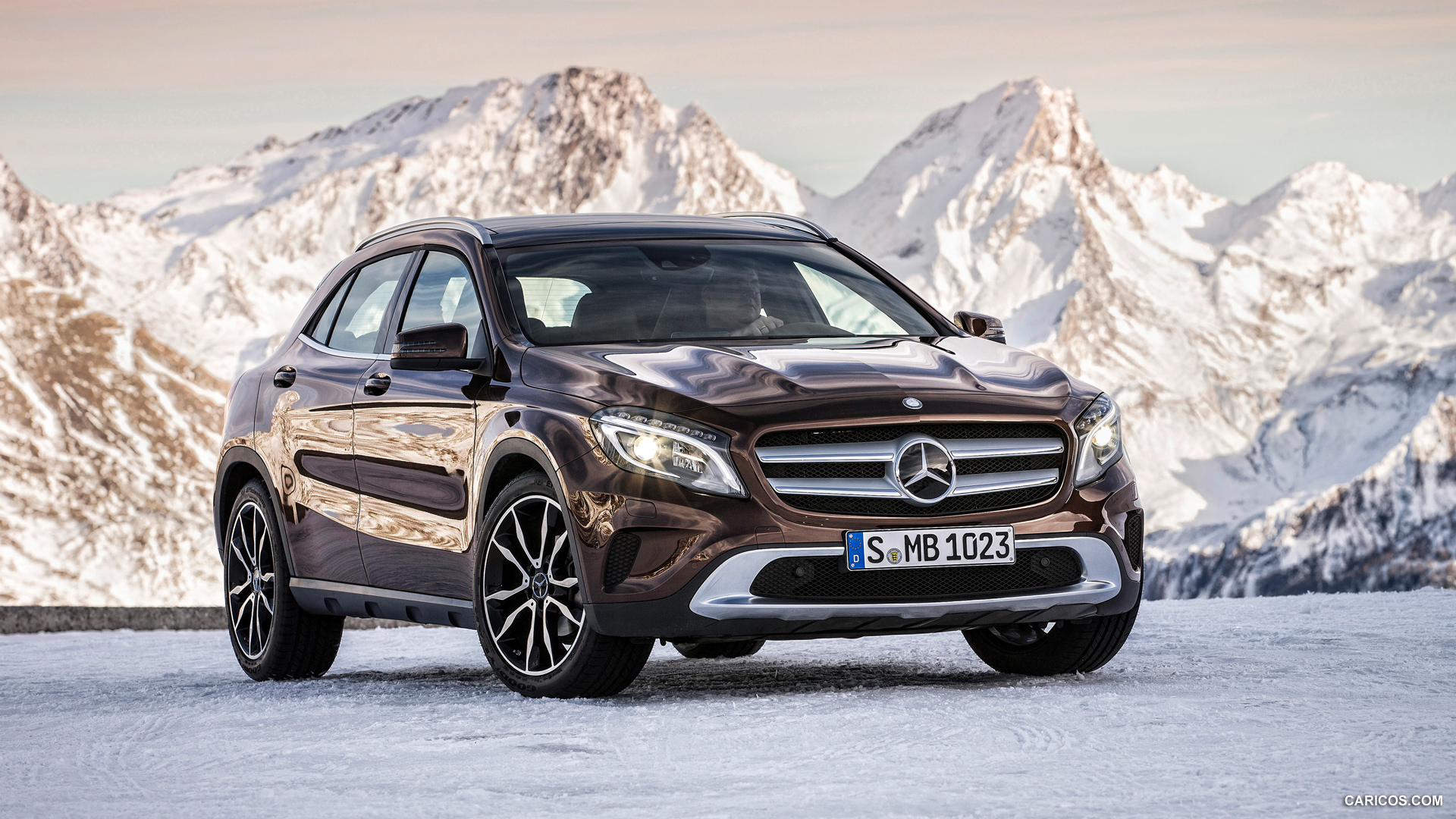 2015 Mercedes-Benz GLA 220 CDI 4MATIC - In Snow - Front, #71 of 71