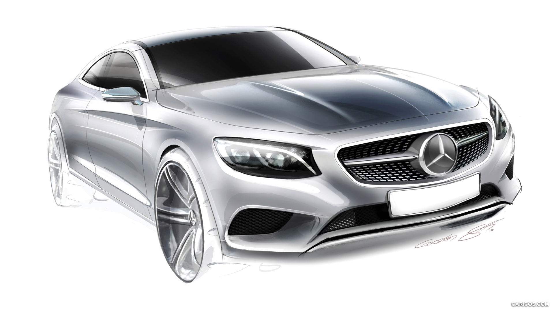 2015 Mercedes-Benz S-Class Coupe  - Design Sketch, #95 of 145