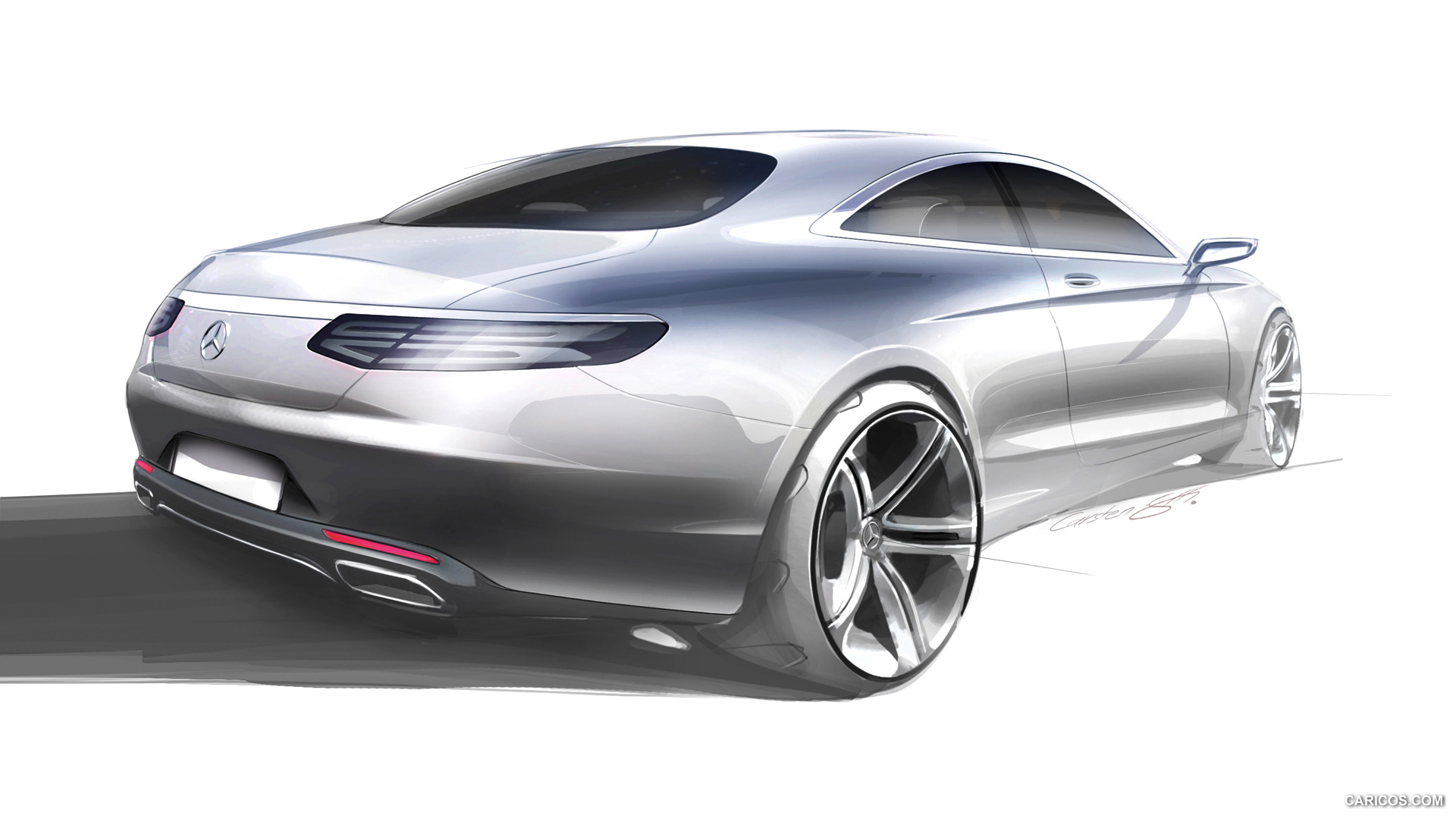 2015 Mercedes-Benz S-Class Coupe  - Design Sketch, #96 of 145