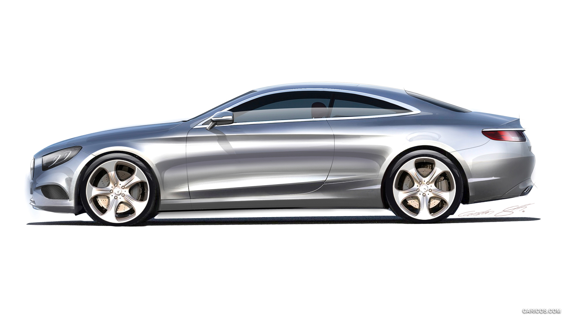 2015 Mercedes-Benz S-Class Coupe  - Design Sketch, #97 of 145