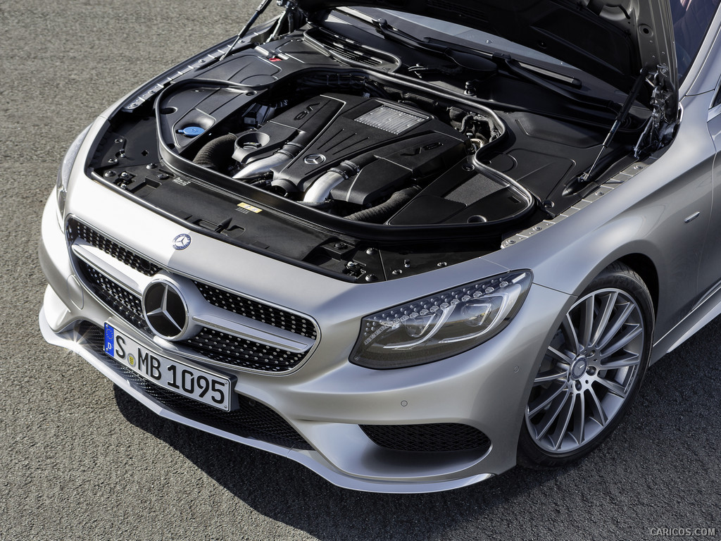 2015 Mercedes-Benz S-Class S500 4MATIC Coupe  - Engine