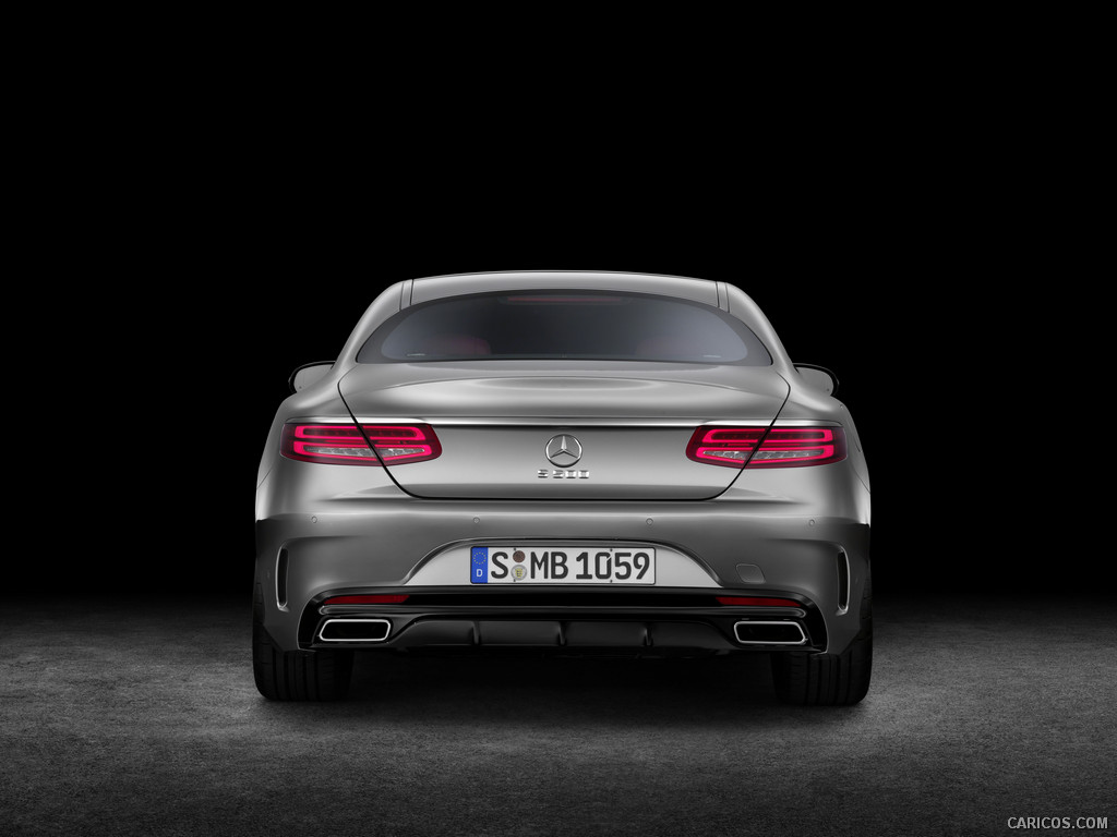 2015 Mercedes-Benz S-Class S500 4MATIC Coupe  - Rear