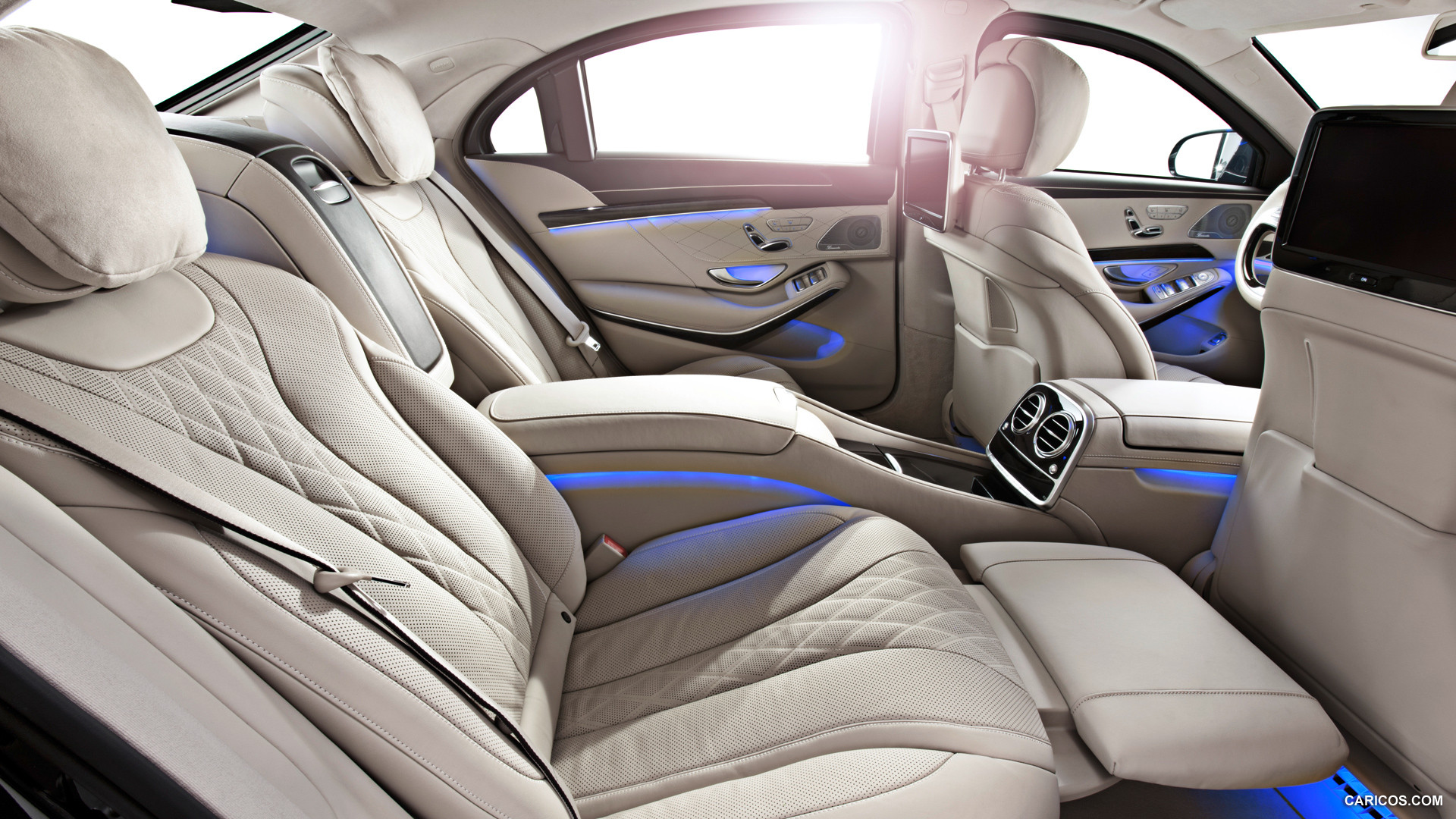 2015 Mercedes-Benz S-Class S600 Guard  - Interior Rear Seats, #13 of 17