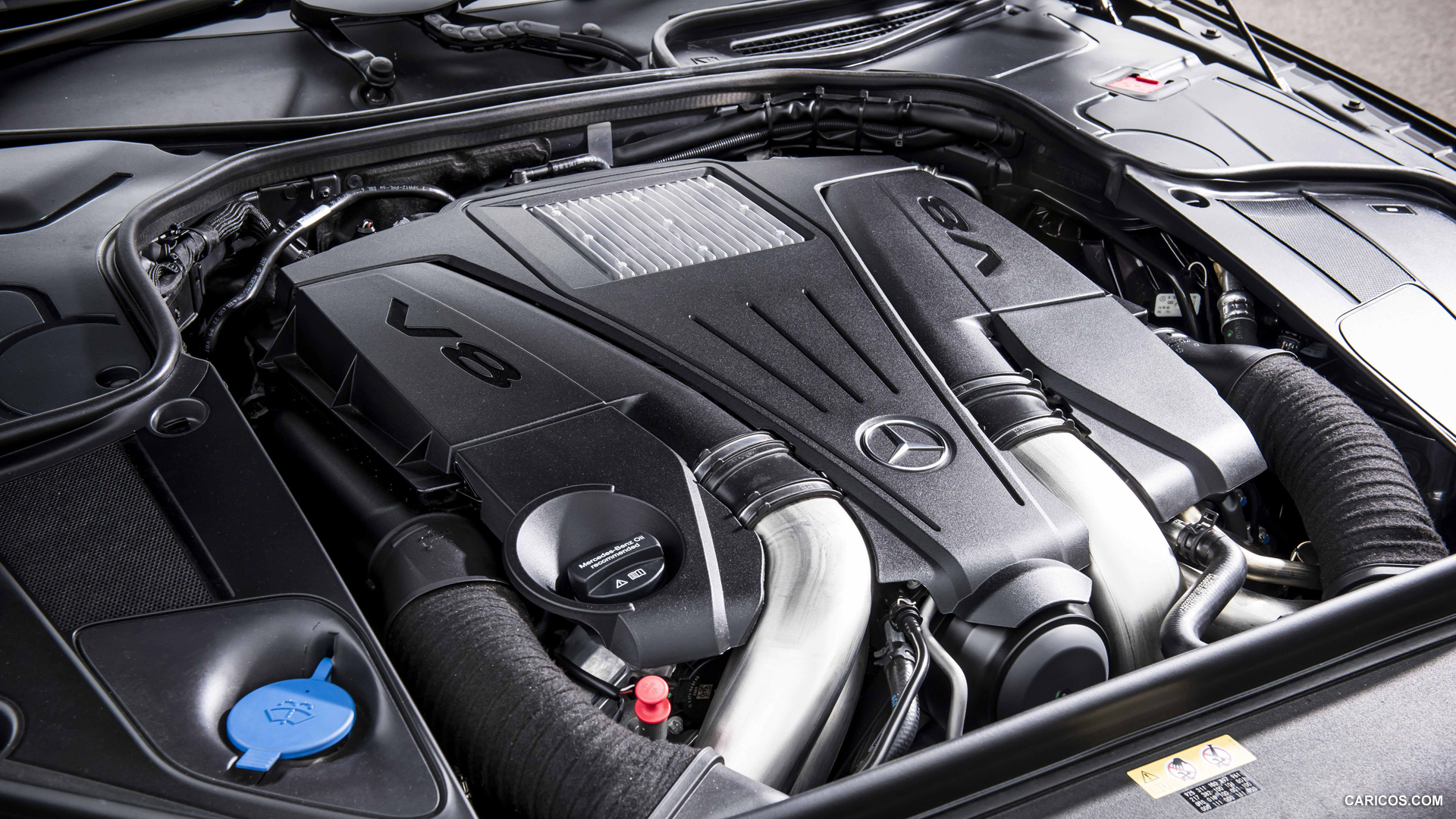 2015 Mercedes-Benz S500 Coupe (UK-Spec)  - Engine, #34 of 45