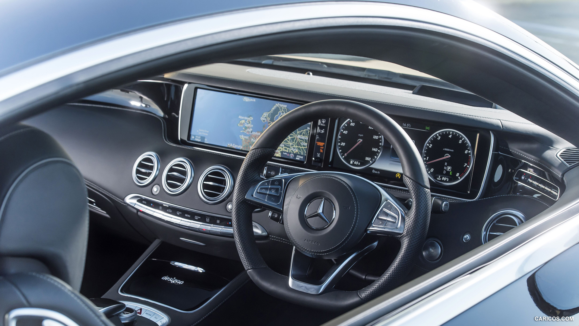 2015 Mercedes-Benz S500 Coupe (UK-Spec)  - Interior, #35 of 45