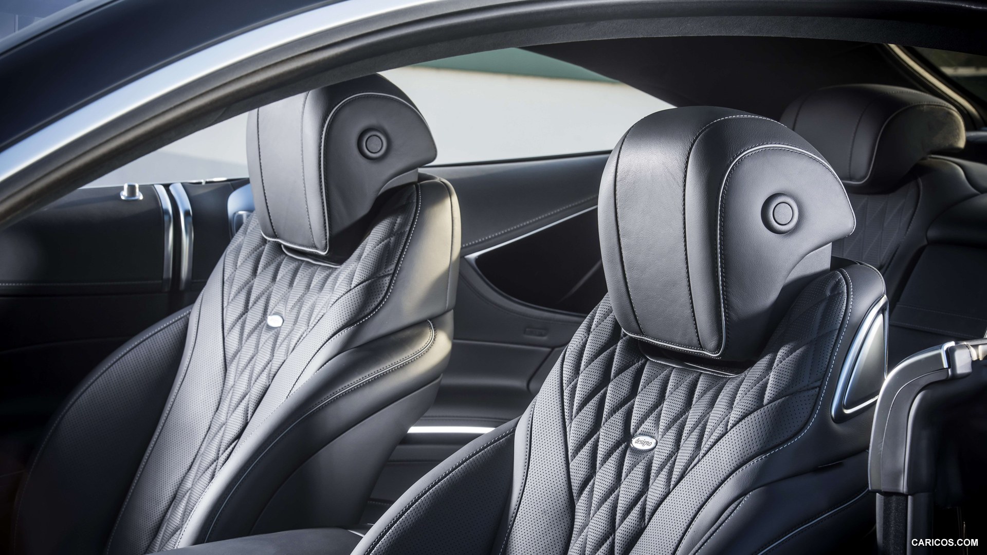 2015 Mercedes-Benz S500 Coupe (UK-Spec)  - Interior Front Seats, #45 of 45