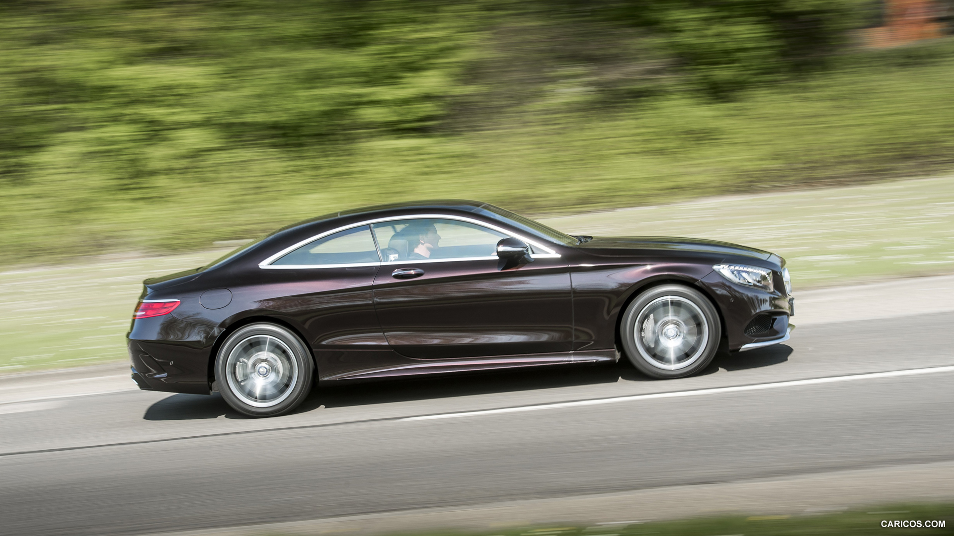 2015 Mercedes-Benz S500 Coupe (UK-Spec)  - Side, #14 of 45