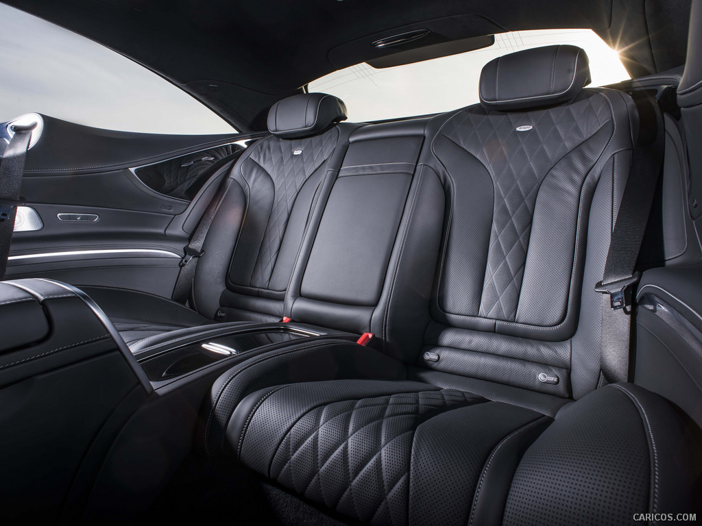 2015 Mercedes-Benz S500 Coupe (UK-Spec)  - Interior Rear Seats