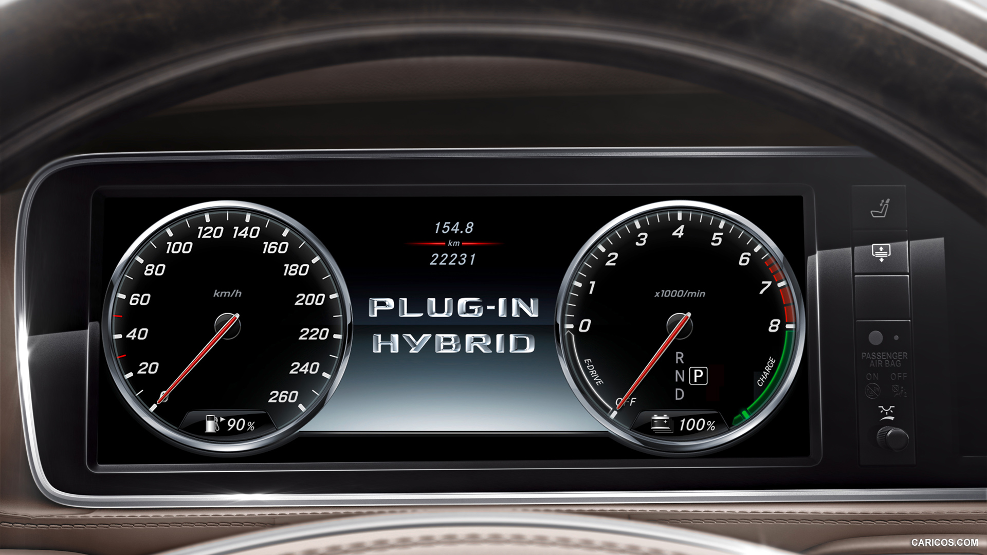 2015 Mercedes-Benz S500 Plug-In Hybrid  - Instrument Cluster, #61 of 109