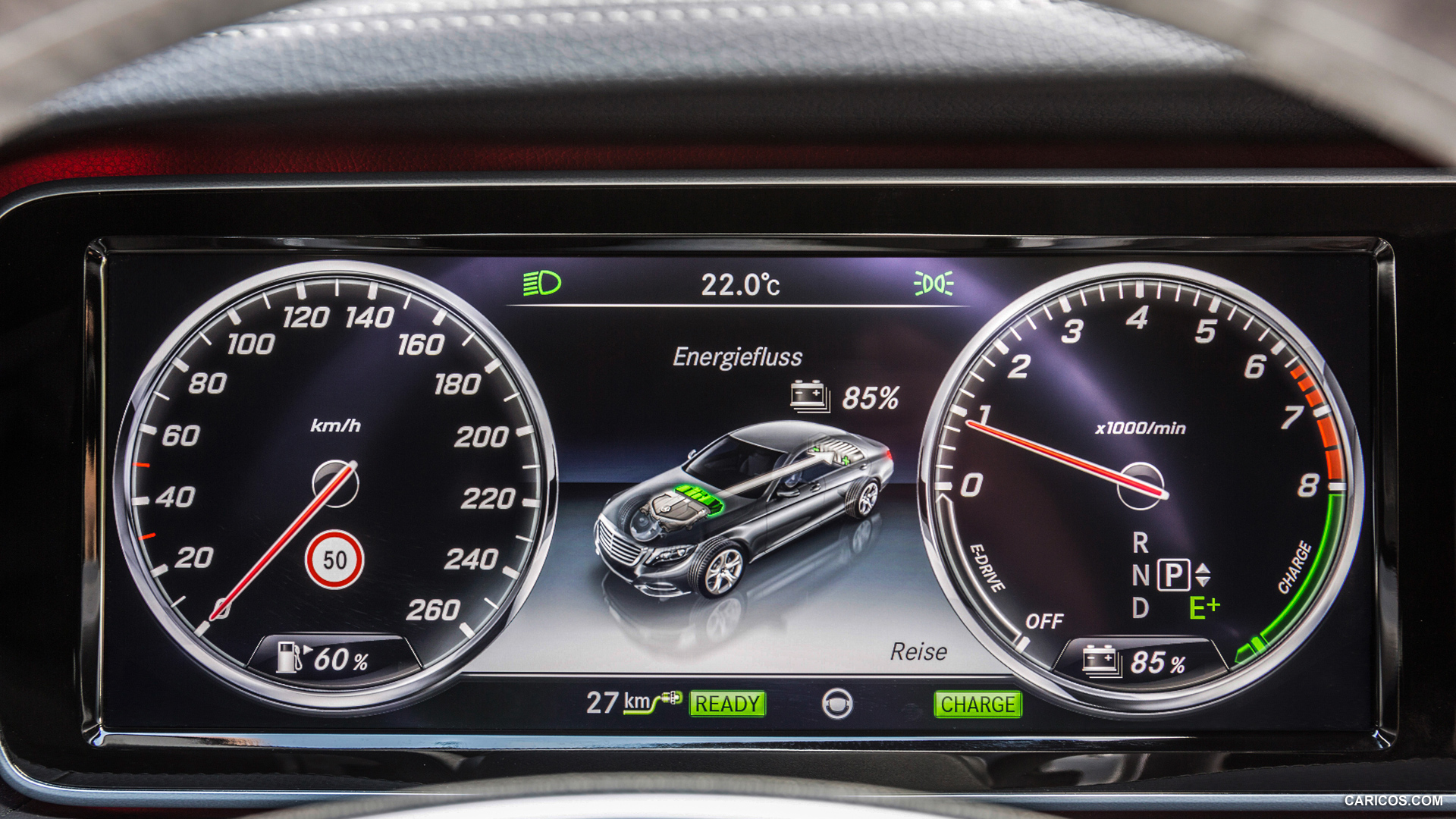 2015 Mercedes-Benz S500 Plug-In Hybrid  - Instrument Cluster, #62 of 109
