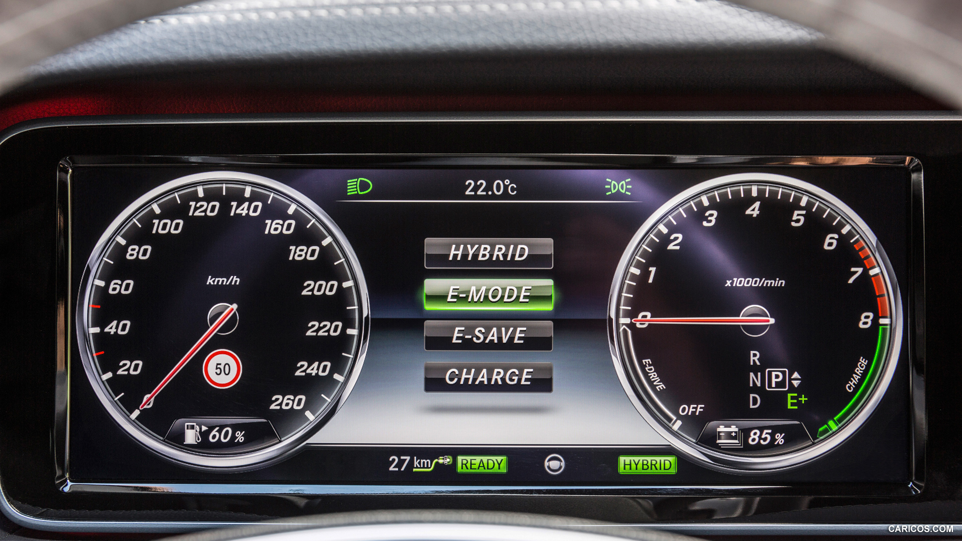 2015 Mercedes-Benz S500 Plug-In Hybrid  - Instrument Cluster, #63 of 109