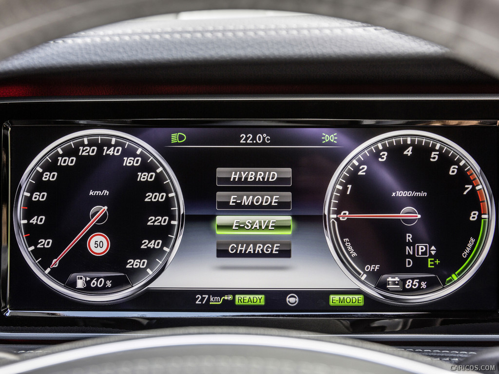 2015 Mercedes-Benz S500 Plug-In Hybrid  - Instrument Cluster