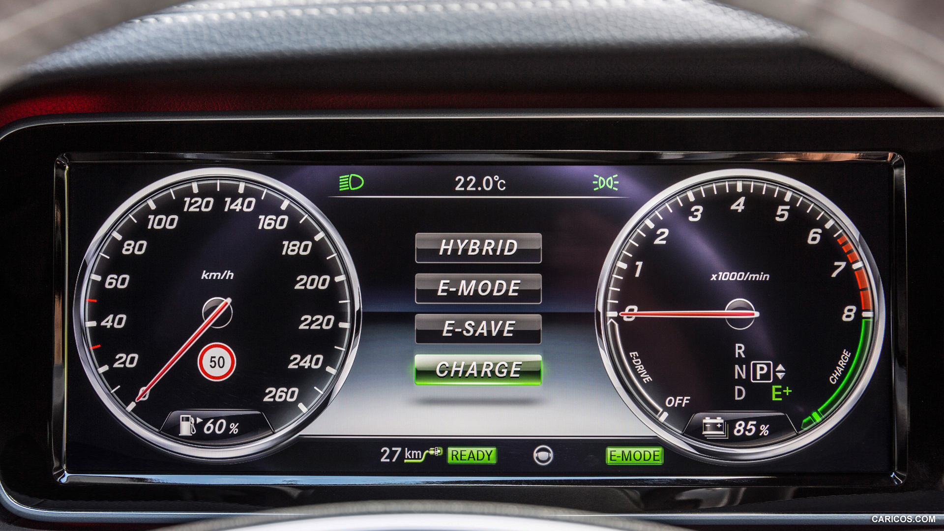 2015 Mercedes-Benz S500 Plug-In Hybrid  - Instrument Cluster, #65 of 109