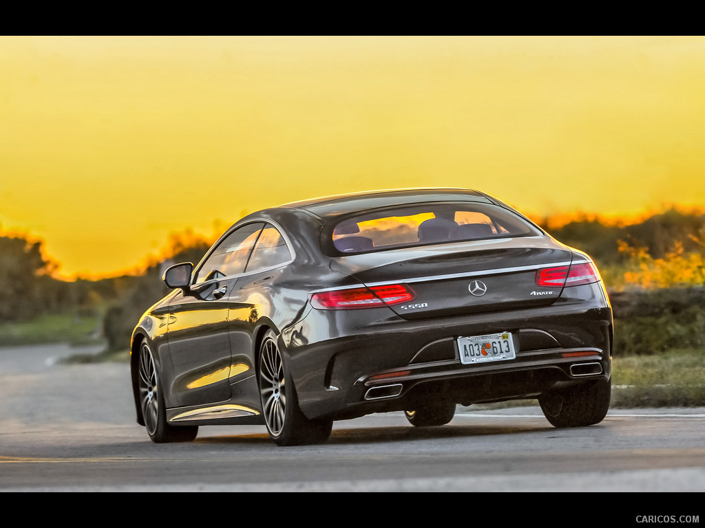 2015 Mercedes-Benz S550 4MATIC Coupe  - Rear