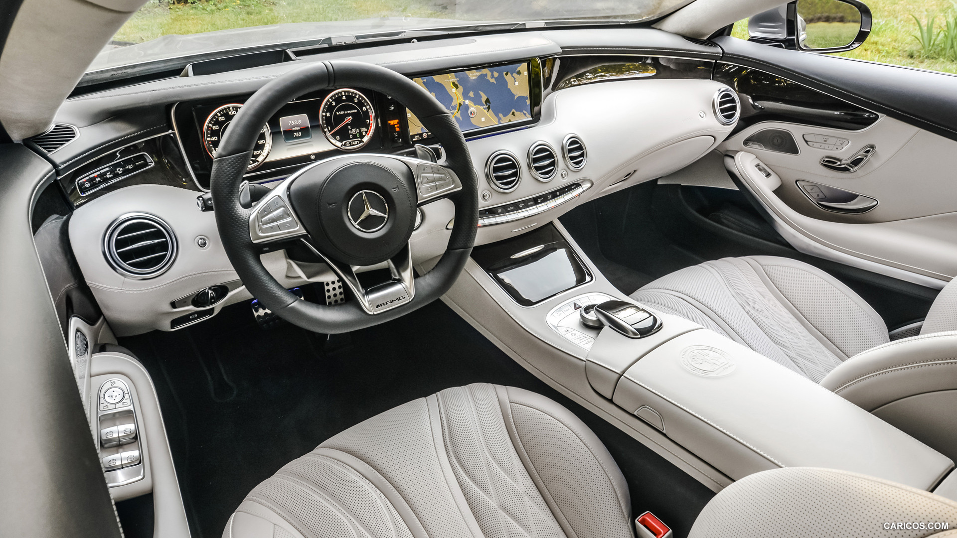 2015 Mercedes-Benz S63 AMG Coupe (US-Spec)  - Interior, #42 of 50
