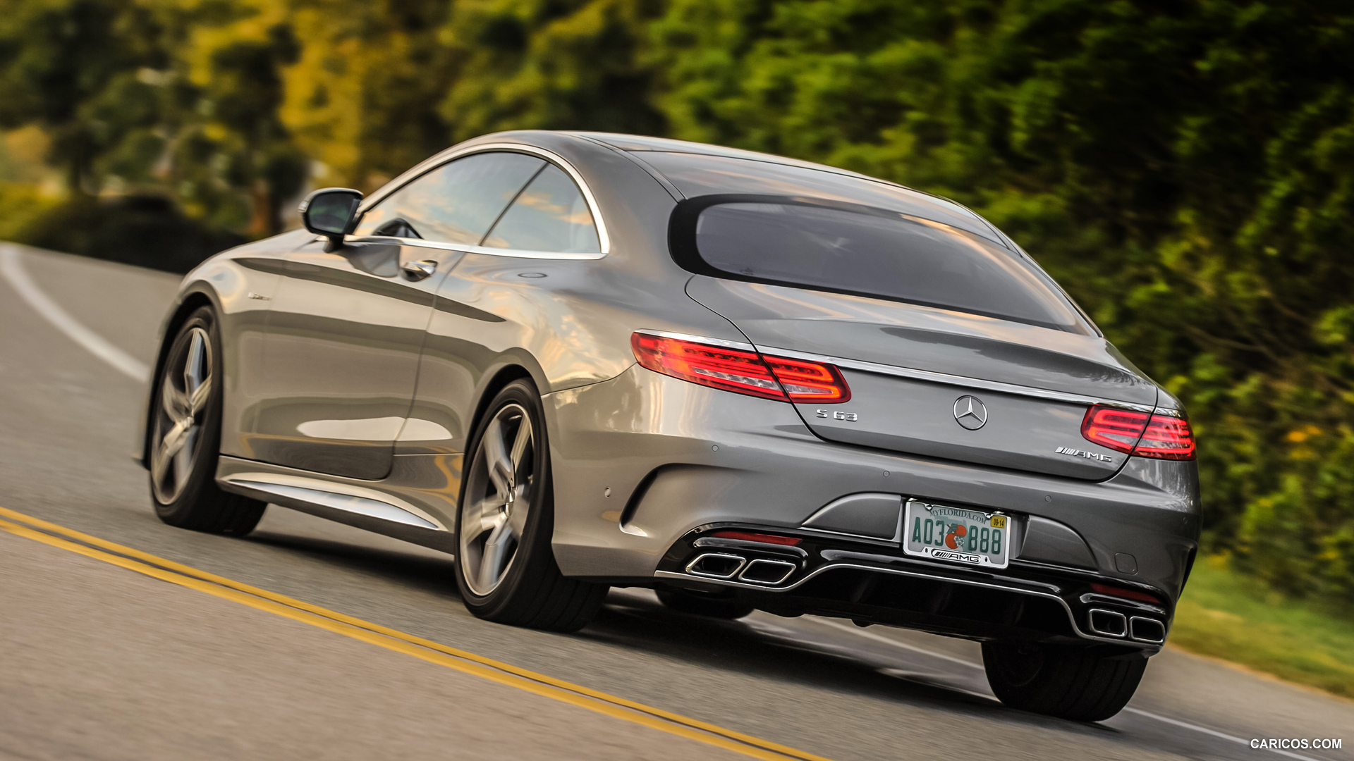 2015 Mercedes-Benz S63 AMG Coupe (US-Spec)  - Rear, #4 of 50