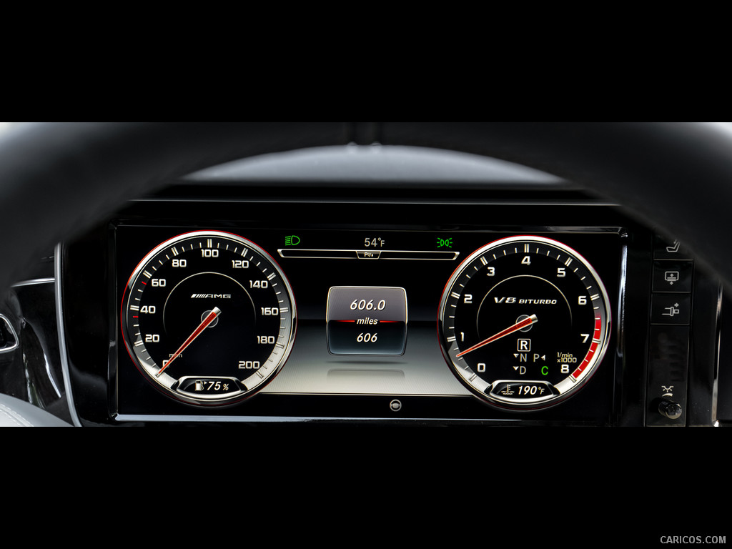 2015 Mercedes-Benz S63 AMG Coupe (US-Spec)  - Instrument Cluster