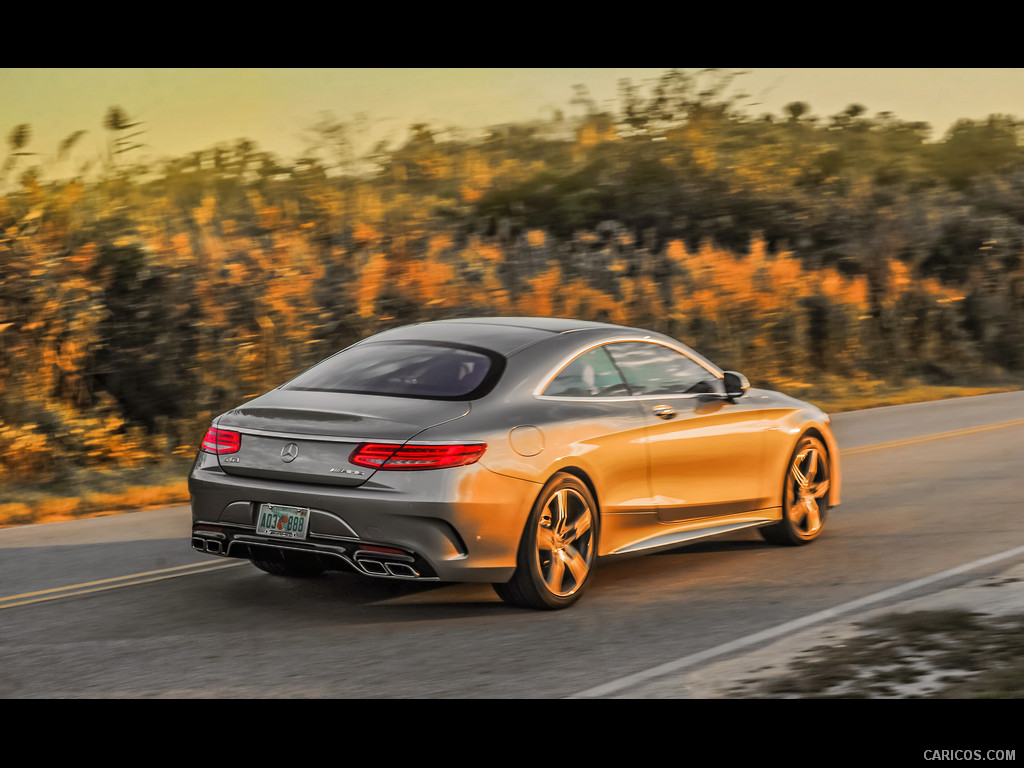 2015 Mercedes-Benz S63 AMG Coupe (US-Spec)  - Rear