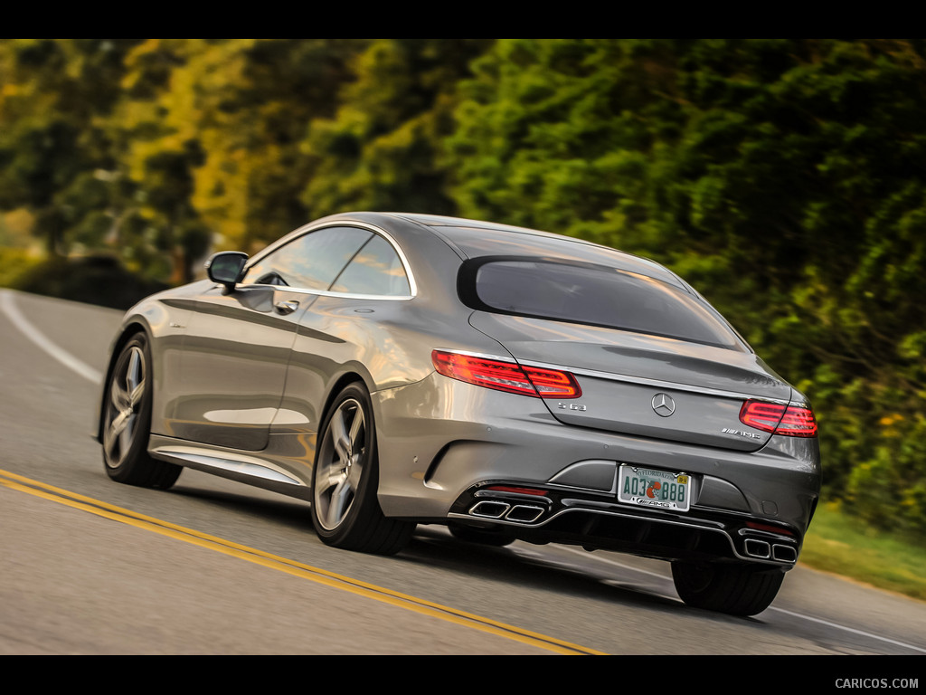 2015 Mercedes-Benz S63 AMG Coupe (US-Spec)  - Rear