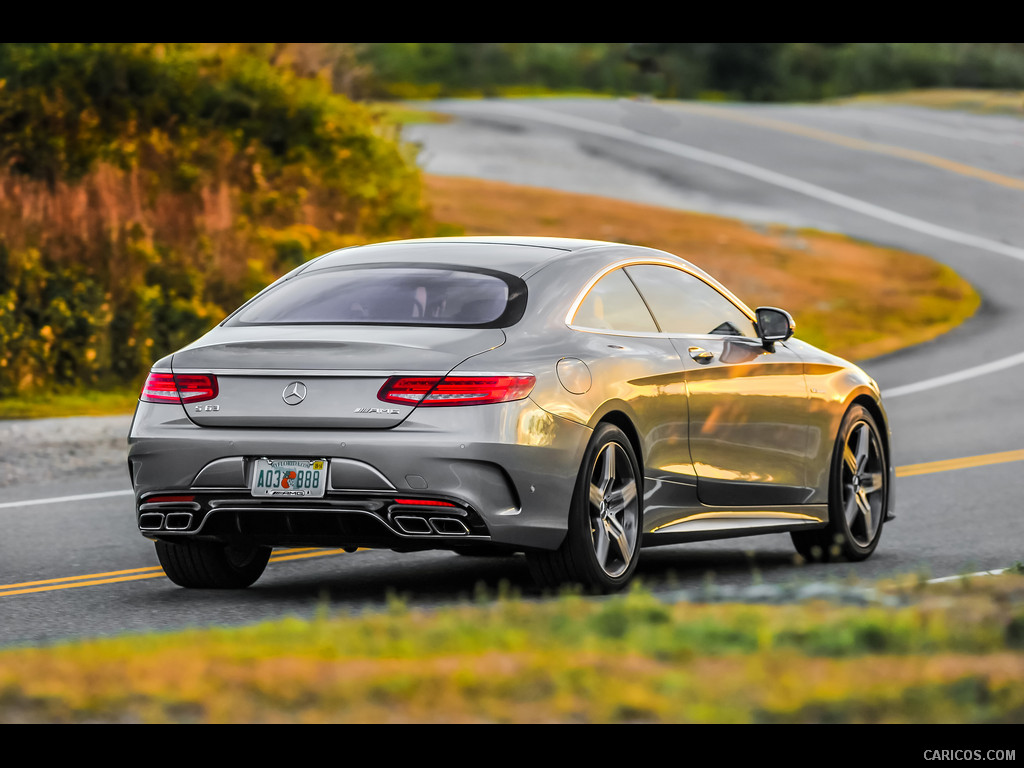 2015 Mercedes-Benz S63 AMG Coupe (US-Spec)  - Rear