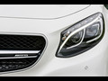 2015 Mercedes-Benz S63 AMG Coupe - Designo Diamond White Bright  - Headlight