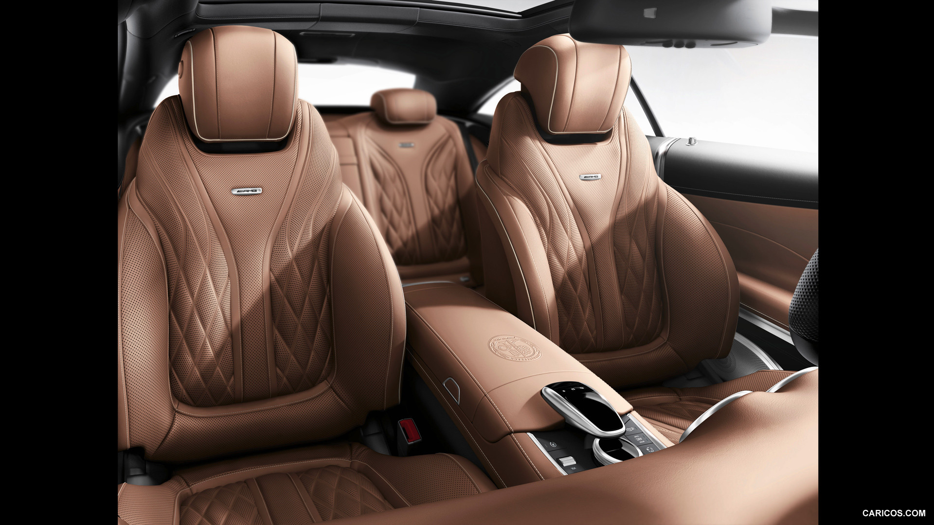 2015 Mercedes-Benz S65 AMG Coupe (Designo Saddle Brown / Black) - Interior, #27 of 101