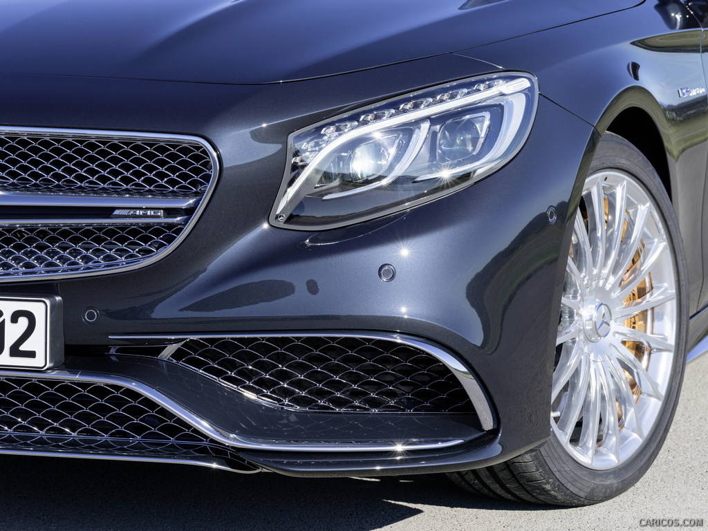 2015 Mercedes-Benz S65 AMG Coupe (Anthracite Blue) - Front Bumper