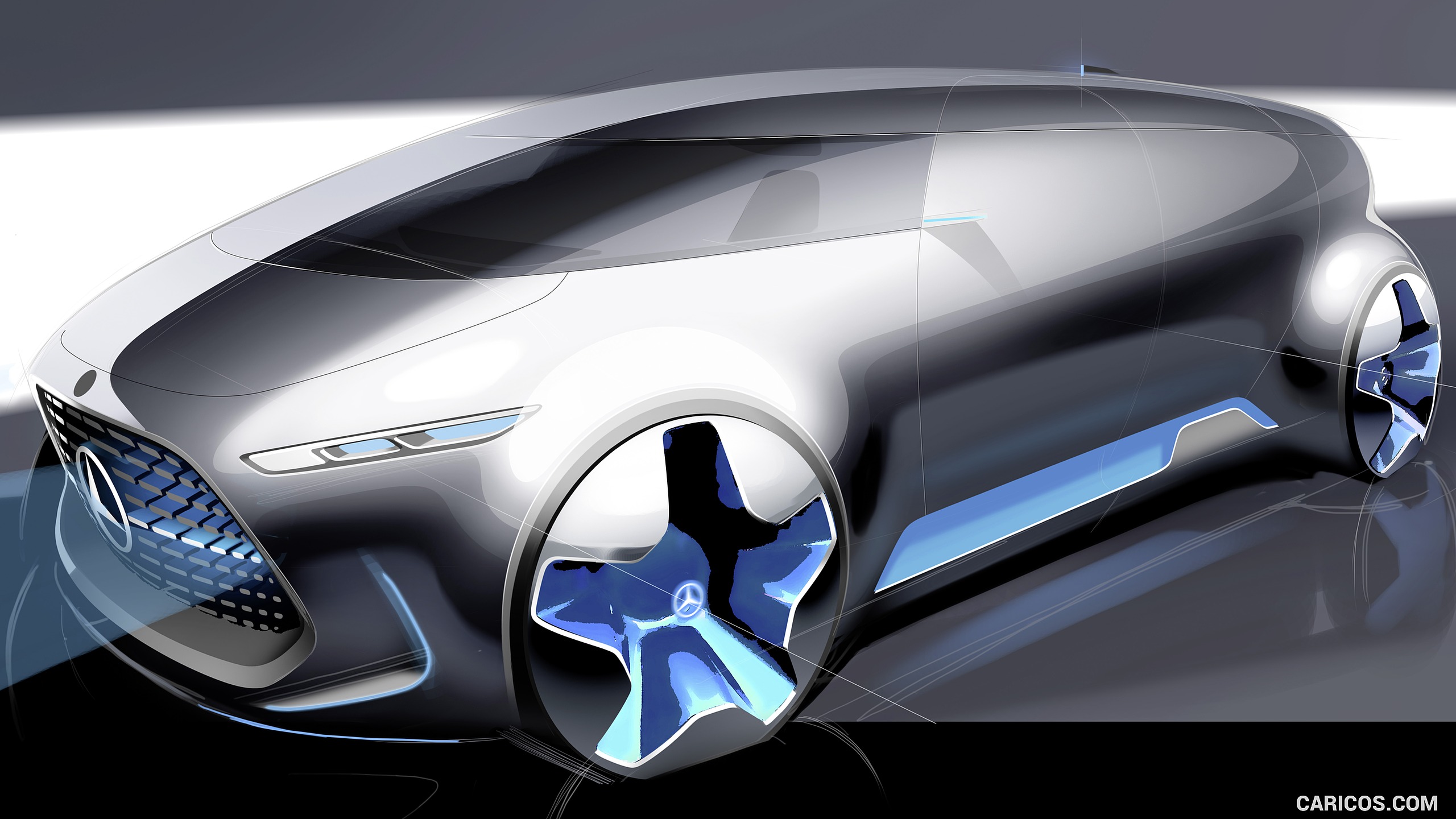 2015 Mercedes-Benz Vision Tokyo Concept - Design Sketch, #15 of 22