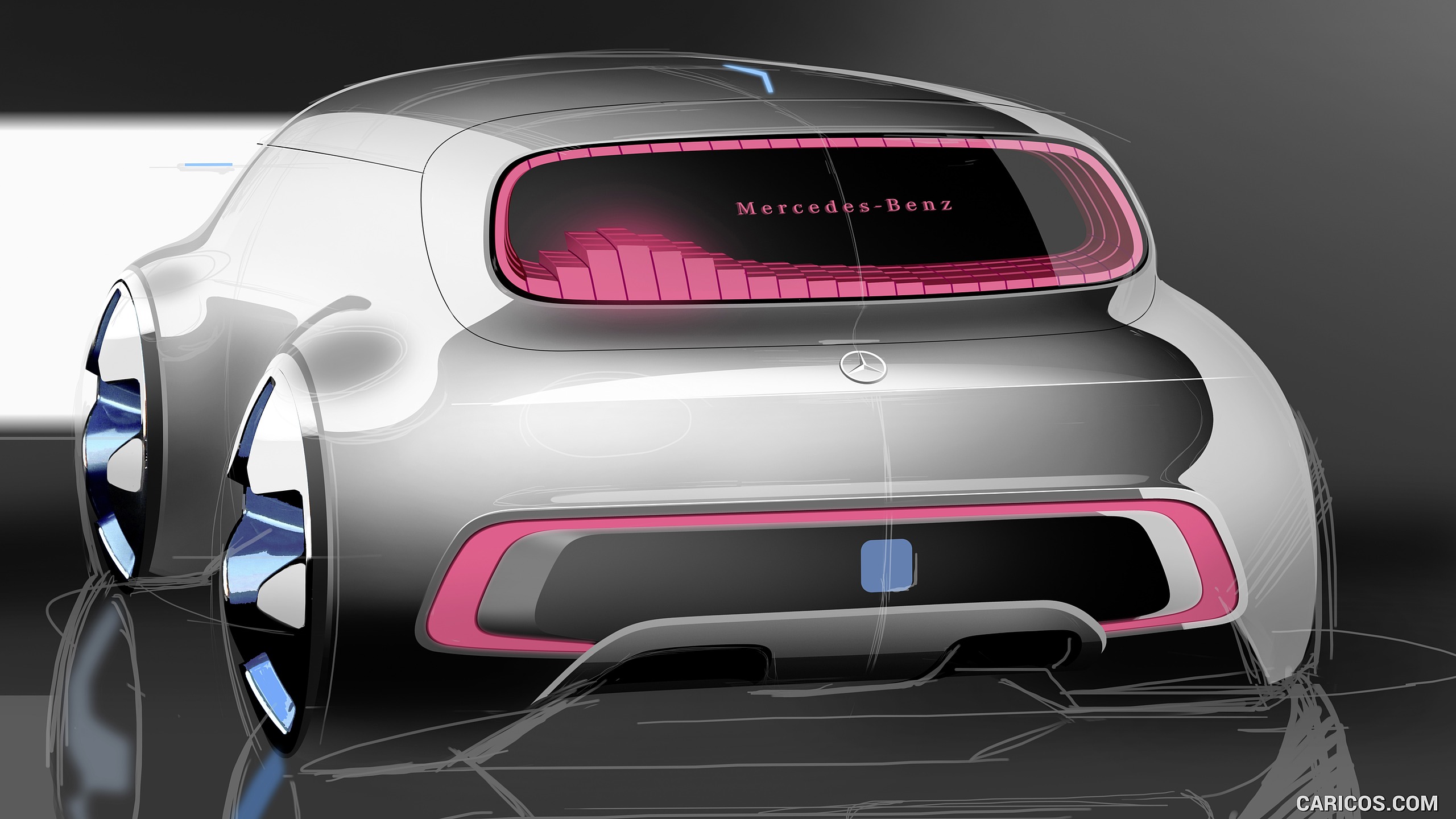 2015 Mercedes-Benz Vision Tokyo Concept - Design Sketch, #16 of 22